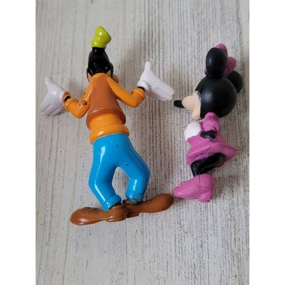 Happy Goofy Minnie Mouse set toy figure play - Picture 6 of 7